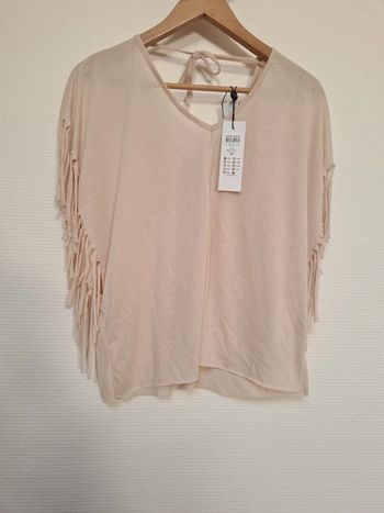 Top avec franges