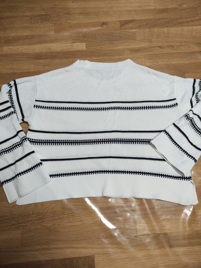 Pull court manches longues femme "Bréal" - photo numéro 2