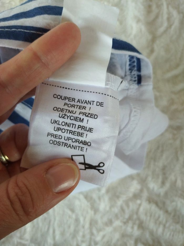 Tee shirt chemise manches courtes Garçon 6 mois Chat lune "Moon Walk" Tom&Kiddy 100% coton - photo numéro 10