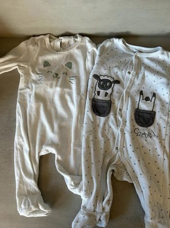 Lot pyjama bébé