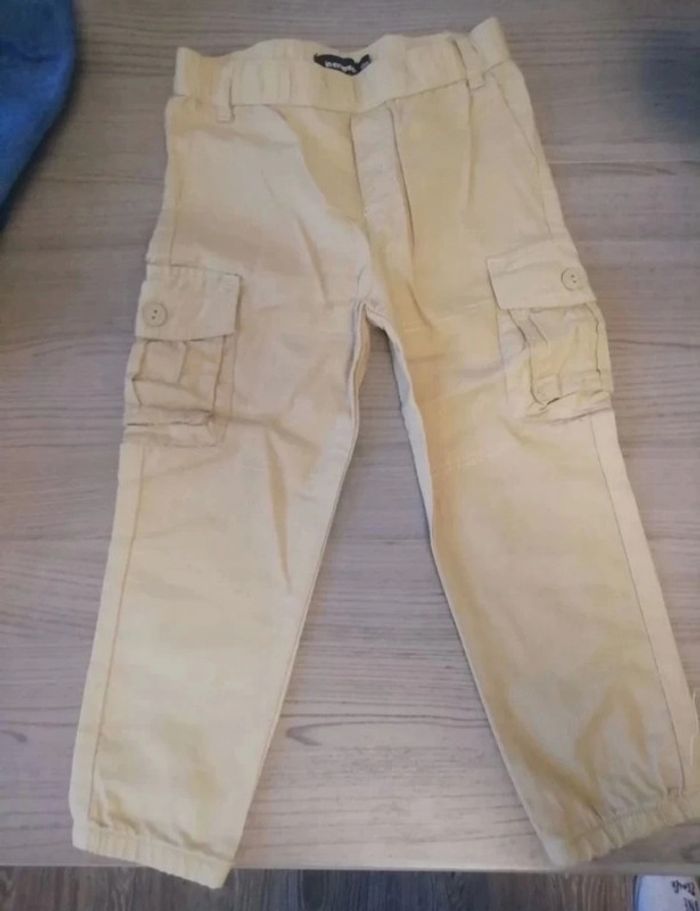 Pantalon fin beige - photo numéro 2