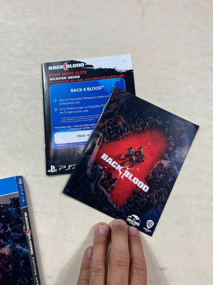 🎮 Back 4 Blood - Édition Spéciale sur PS4 – avec steelbook, livret & code inclus 💥 - photo numéro 5