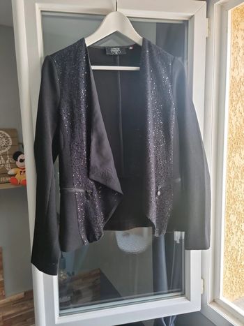 Veste blazer a sequins le temps des cerises Taille s