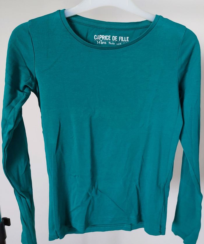 Lot de Tee shirt manches longues Taille 14 ans - photo numéro 3