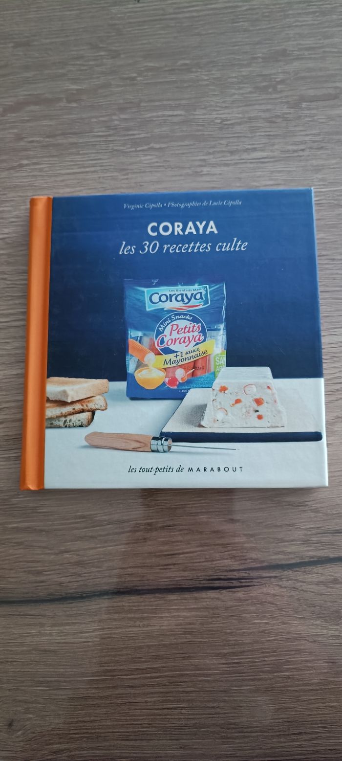 Livre recettes coraya