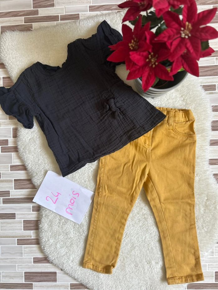 Ensemble fille ~ Kiabi ~ 24 mois