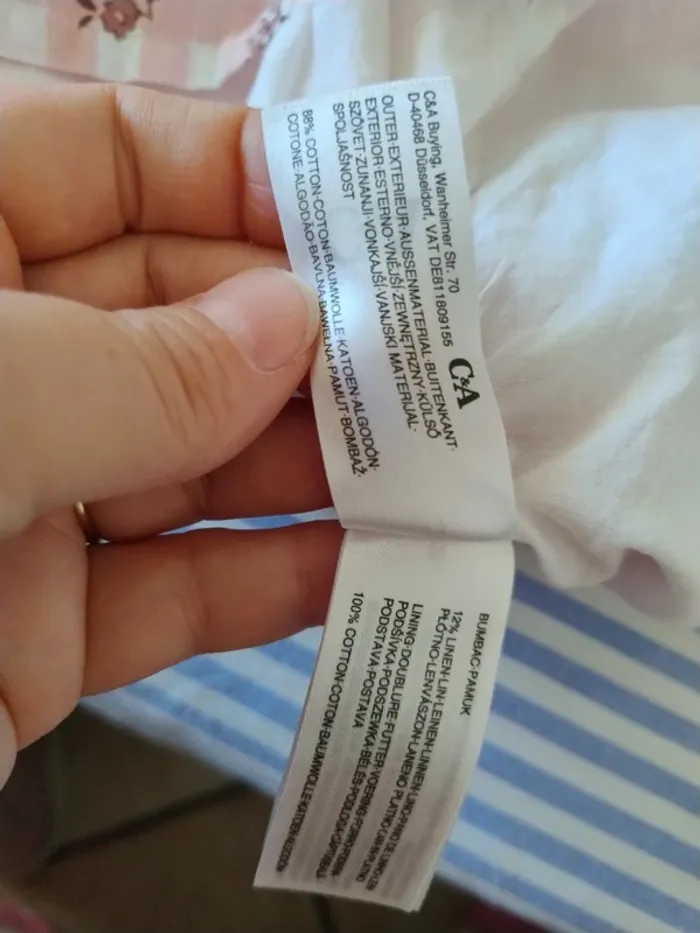 Très belle jupe doublée en coton et lin - photo numéro 6