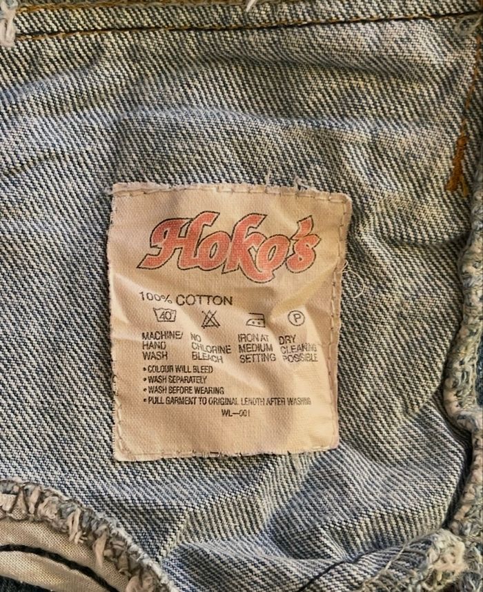 Veste en jean sans manches - photo numéro 7