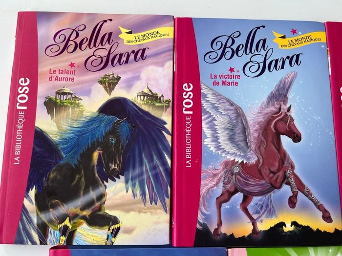 7 livres Belle&Sara bibliothèque Rose - photo numéro 4