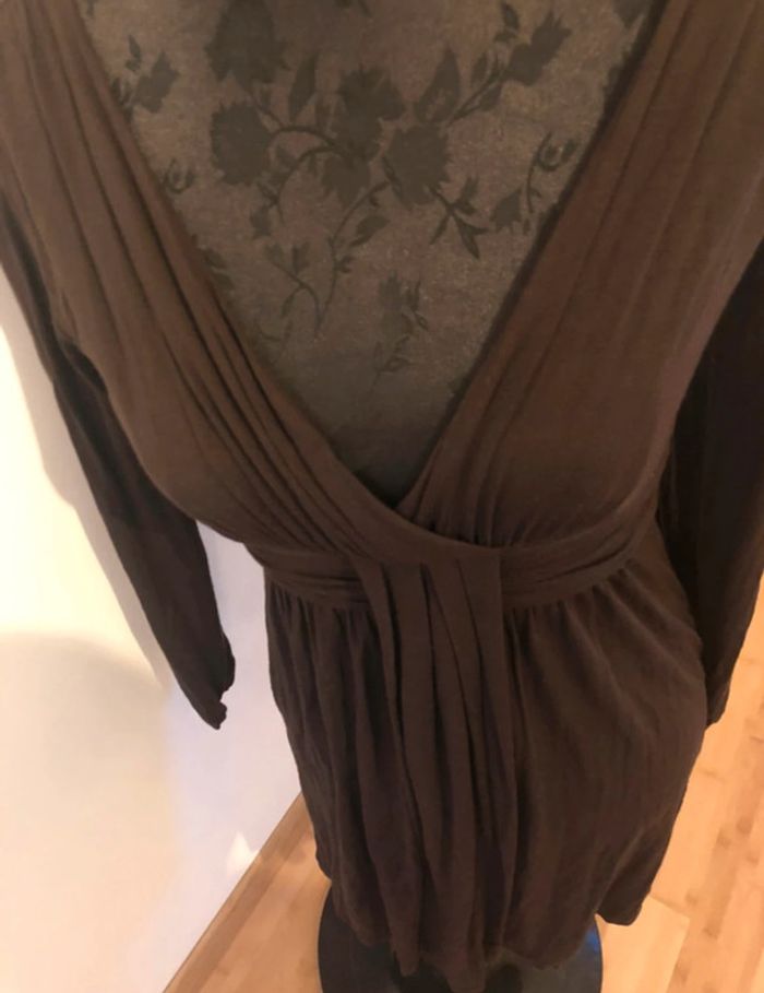 320 - Robe marron Etam - photo numéro 6