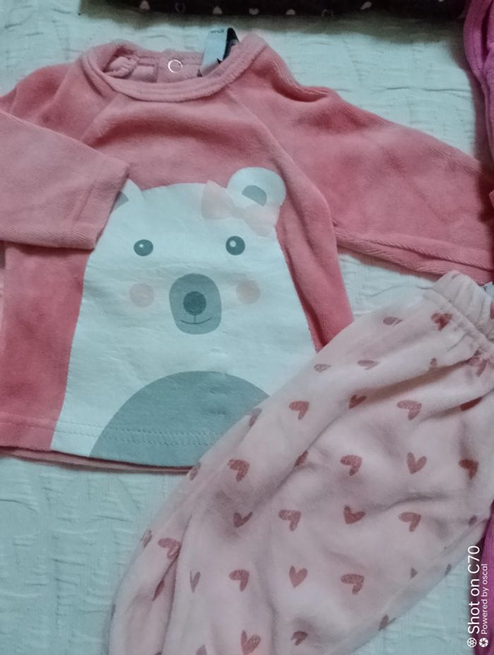 Lot 4 pyjamas velours sergent major Disney - photo numéro 3