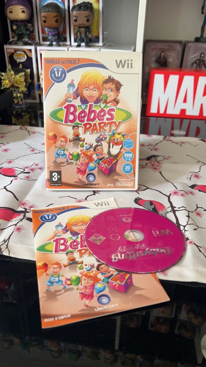 Jeu de wii bébés party