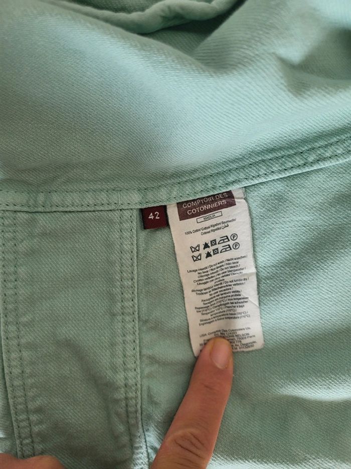 Veste en jean Comptoir des Cotonniers 42 - photo numéro 8