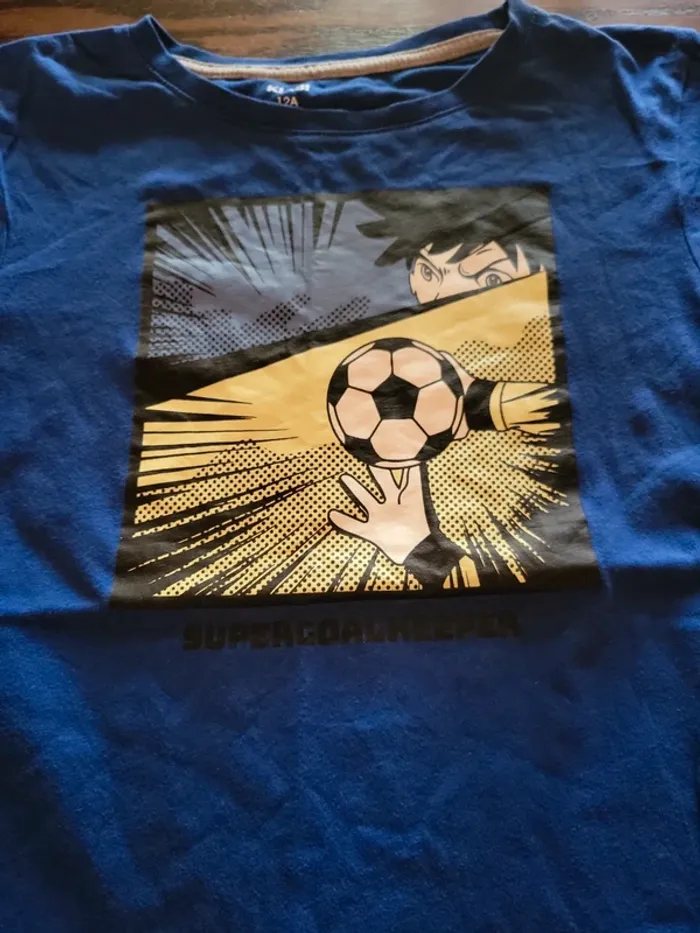 Tee-shirt manche courte foot - photo numéro 2