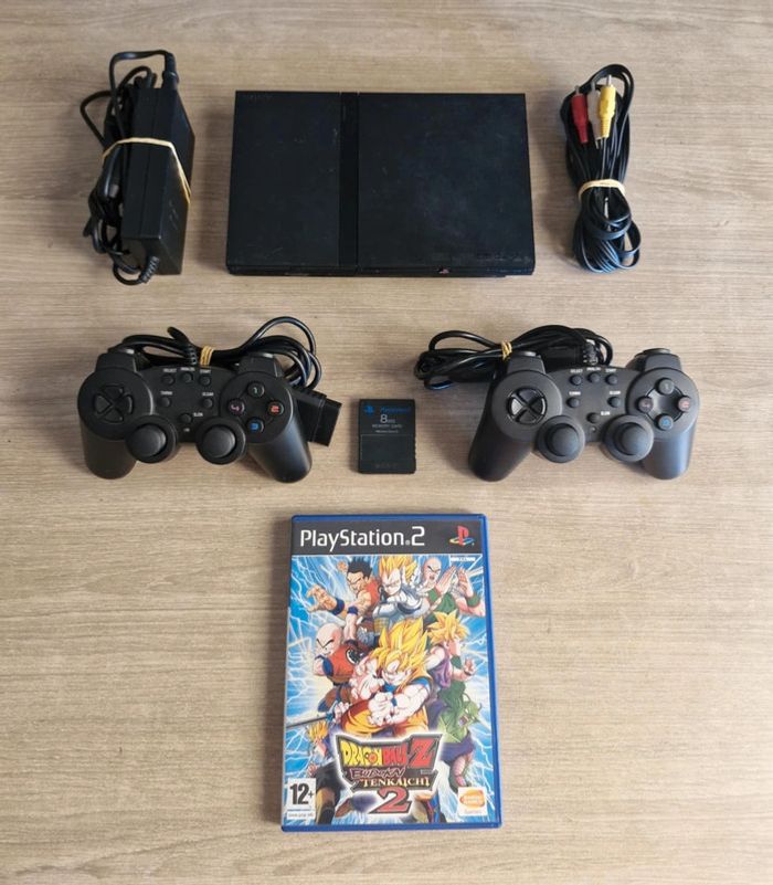 Console Sony ps2 slim PlayStation 2 slim et jeu