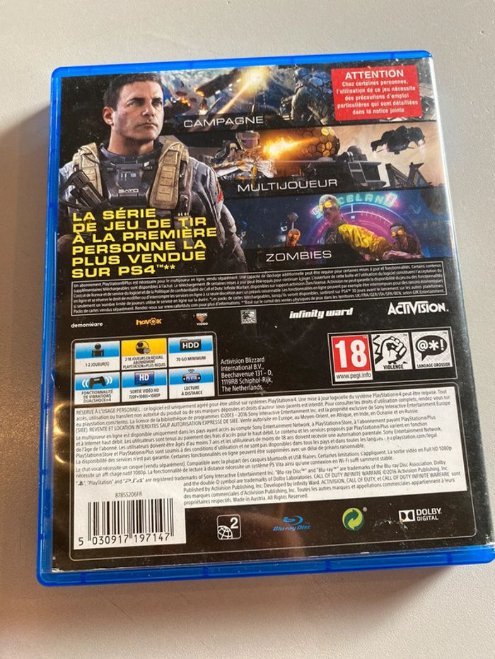 Jeux call of duty infinité warfare - photo numéro 2