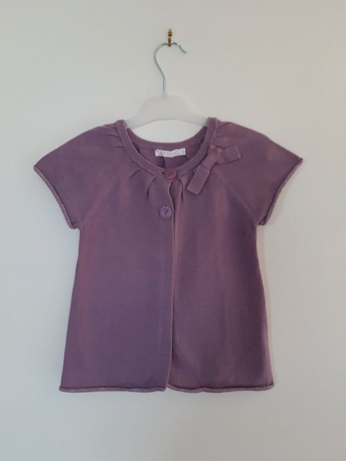 Gilet manches courtes Monoprix 8 ans