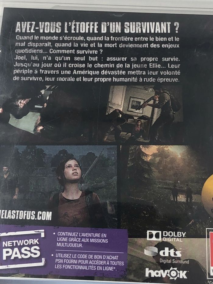 Jeu vidéo The Last Of US sur console PlayStation 3 - photo numéro 2
