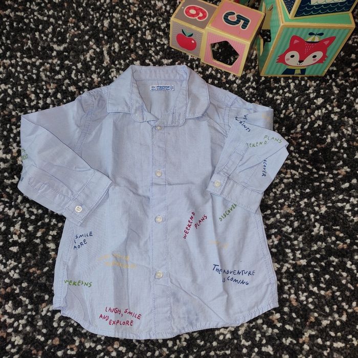 Chemise Mayoral 12 mois