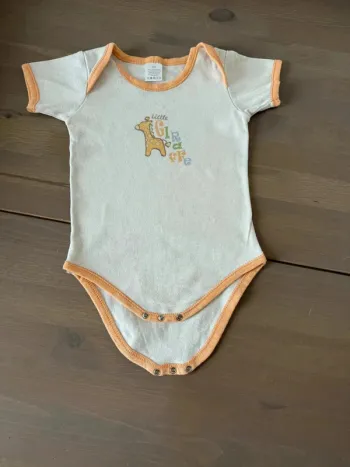 Body Bébé Motif Girafe - Très Bon État - Taille 2 Ans