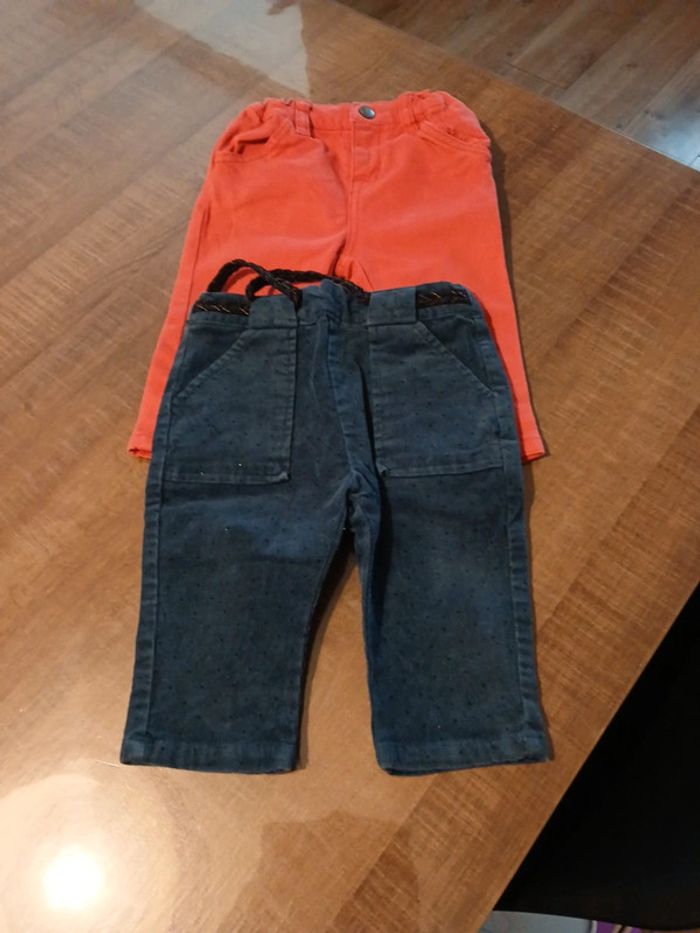 Lot 2 pantalons