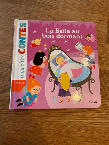 Livre Mes p’tits contes La Belle au bois dormant