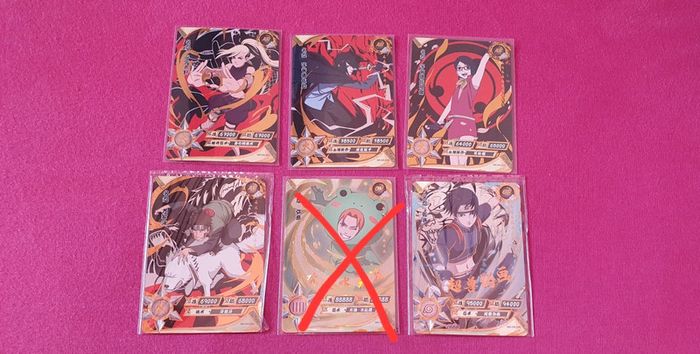 Carte naruto kayou à l'unité - photo numéro 2