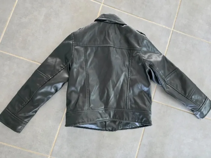 Veste simili cuir - photo numéro 2