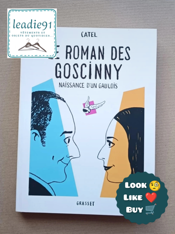 livre Le roman des Goscinny : Naissance d'un gaulois NEUF