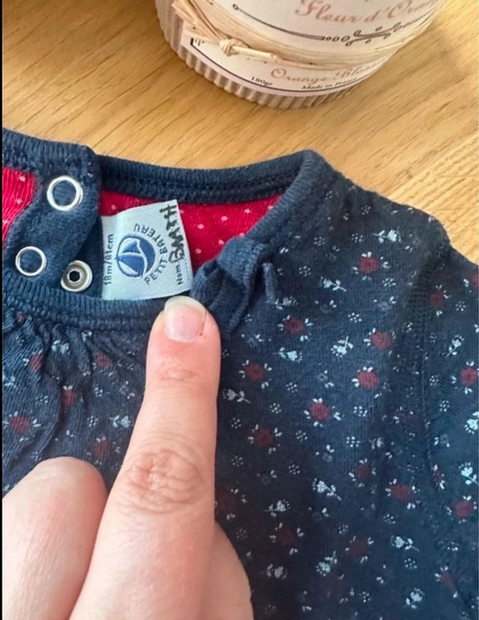 Robe hiver Petit bateau fille 18 mois - photo numéro 2