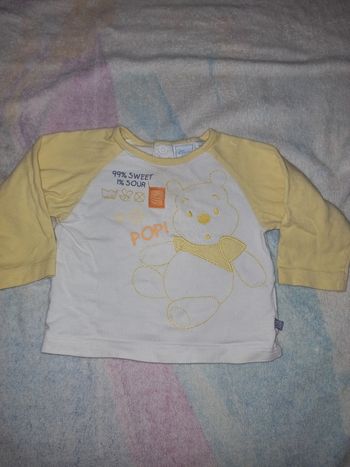 Teeshirt winnie l ourson 3.6 mois