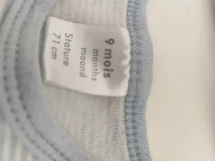 Bodies manches courtes 9 mois - photo numéro 2