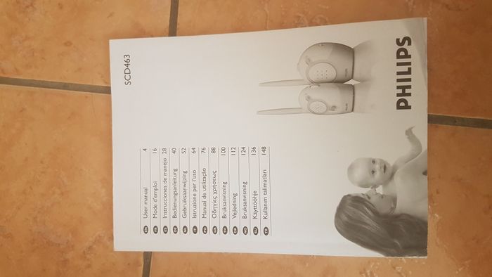 Moniteur bébé Philips SCD 463 - photo numéro 7