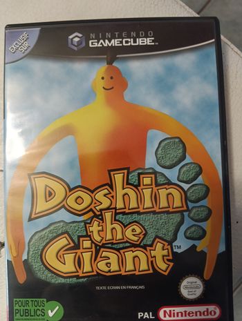 Jeu game cube Doshin the giant