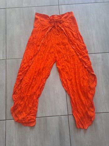 Pantalon original fait main en Indonésie sans taille 