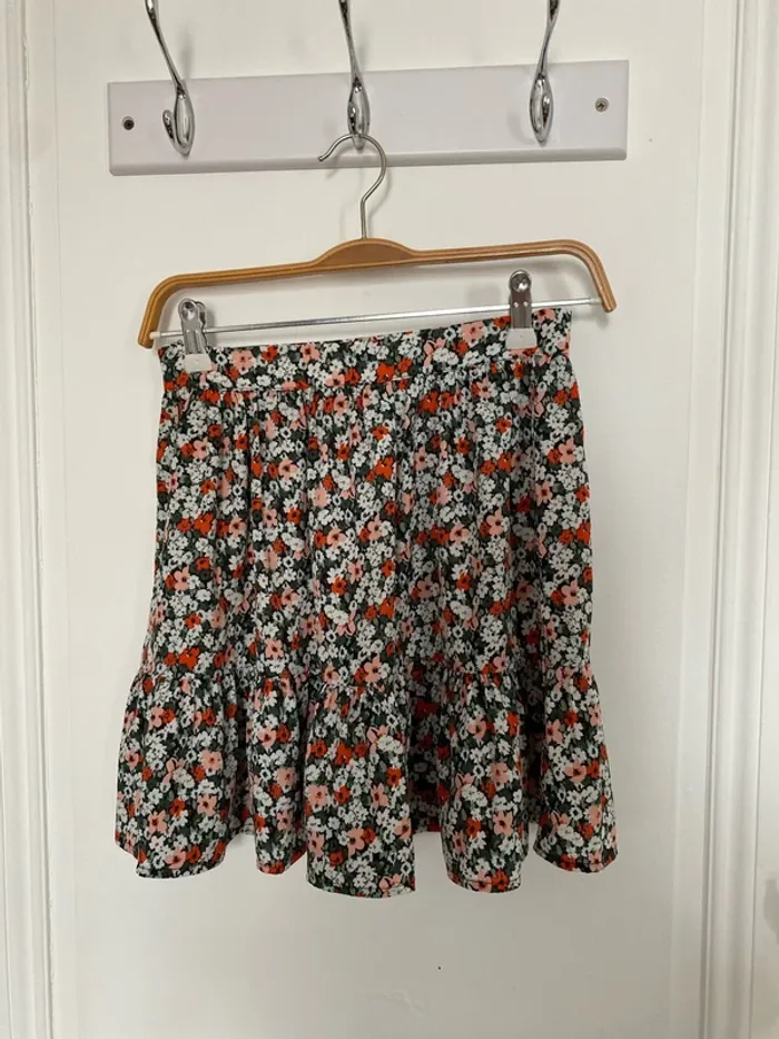Jupe à fleurs XS