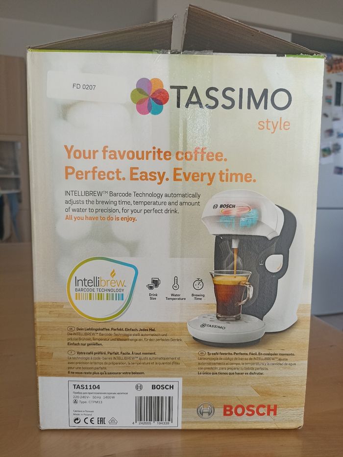 Machine à café TASSIMO STYLE TAS 1104 neuve - photo numéro 8