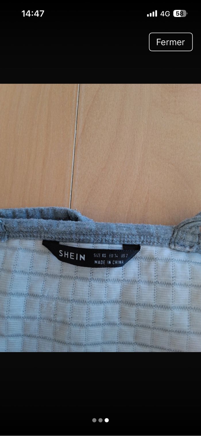 Ensemble gris short-débardeur - photo numéro 3