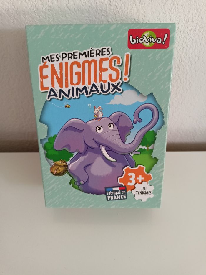 Mes premières egnimes animaux bioviva complet