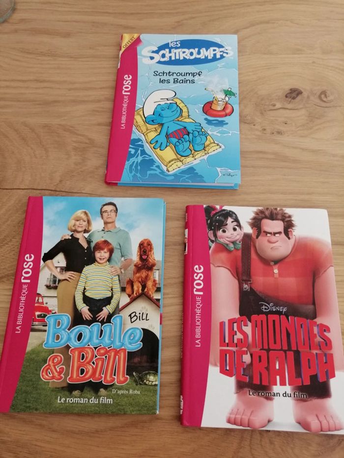 Lot de 3 livres 📚