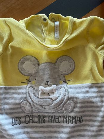 Pyjama velours 18 mois