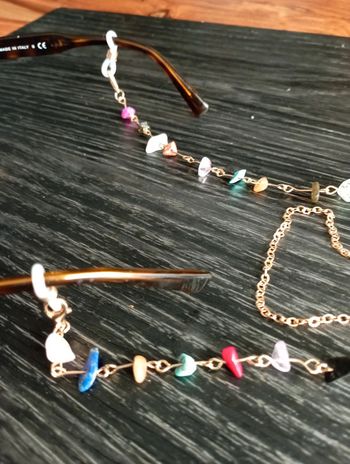 Chaîne pour lunettes : idée cadeau 🎁