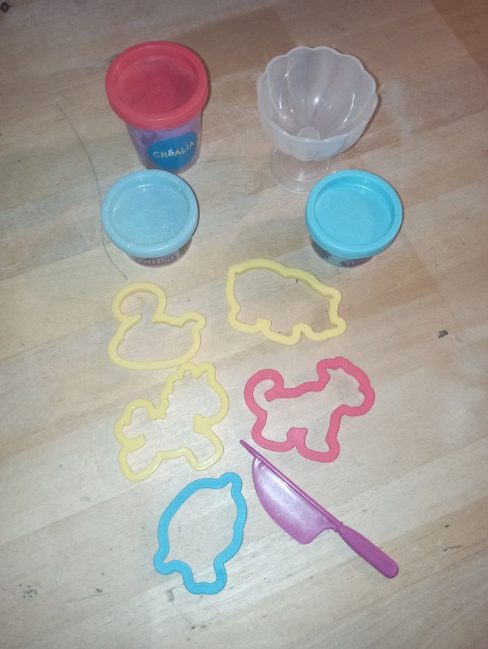 Lot pâtes a modeler