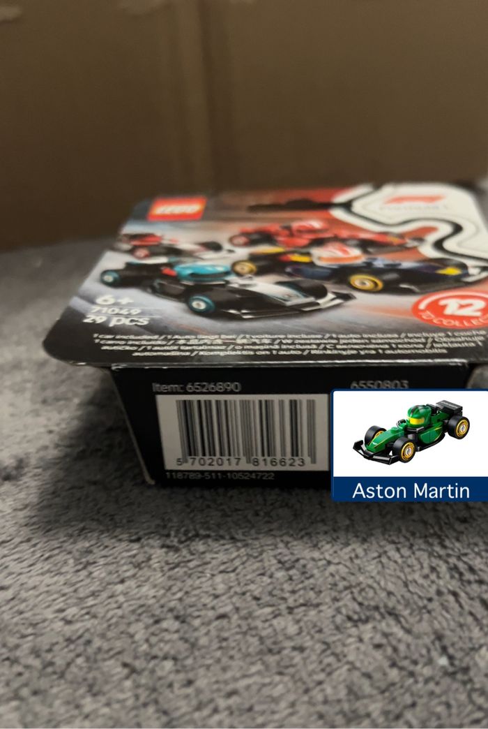 Lego 71049 Formule 1 Aston Martin