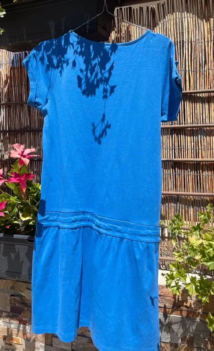 Robe coton bleu UpFashion - photo numéro 3