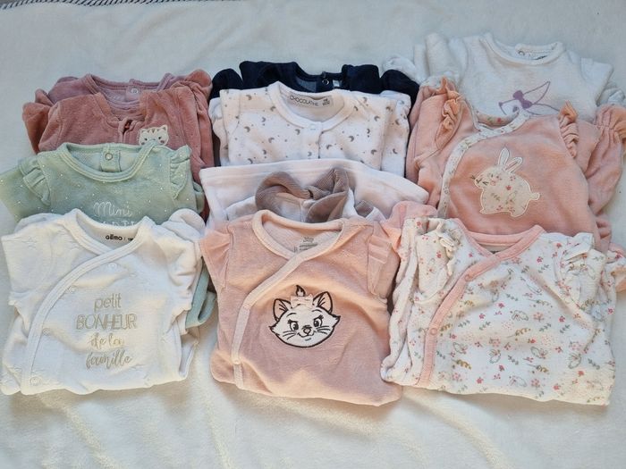 Lot pyjama fille 1 mois