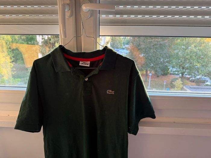 Polo Lacoste original - vert sapin XL - photo numéro 4