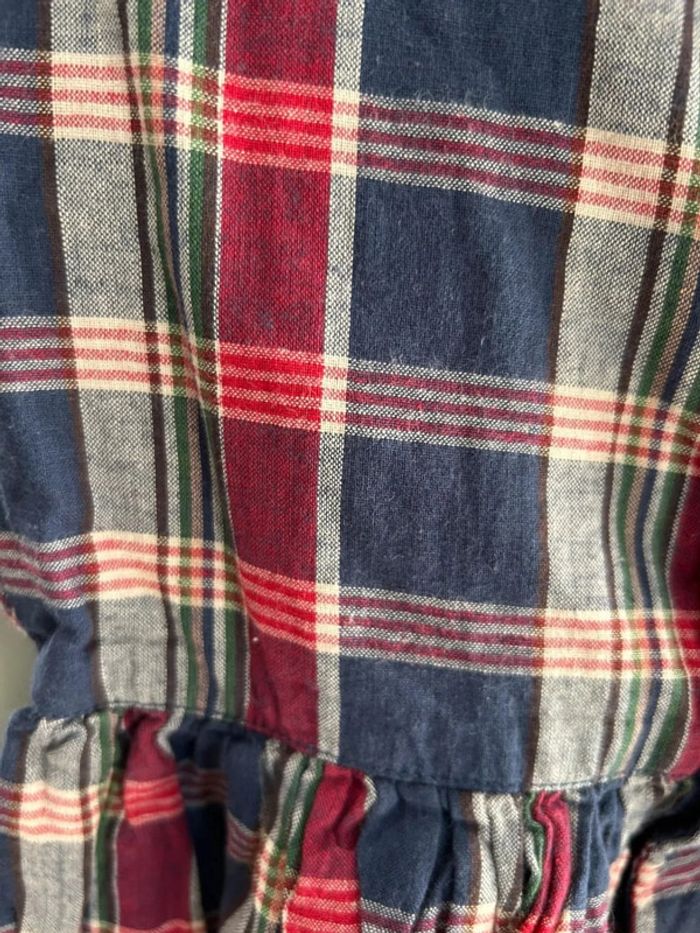 Robe Bout’chou à carreaux – Taille 24 mois - photo numéro 5