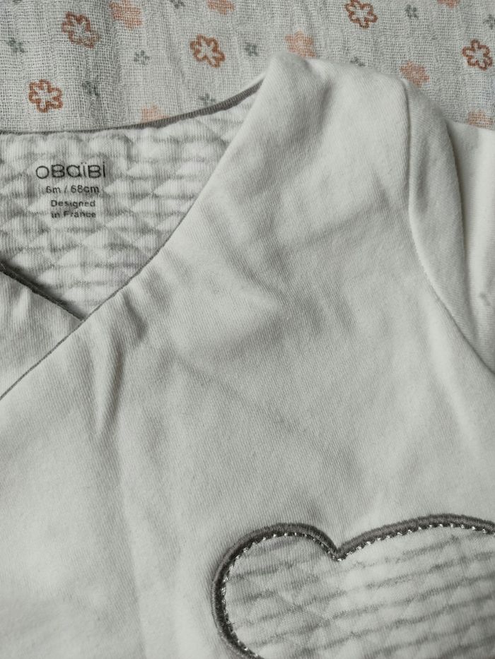 Gilet épais miste Obaïbi - Taille 6 mois - Très bon état - photo numéro 7