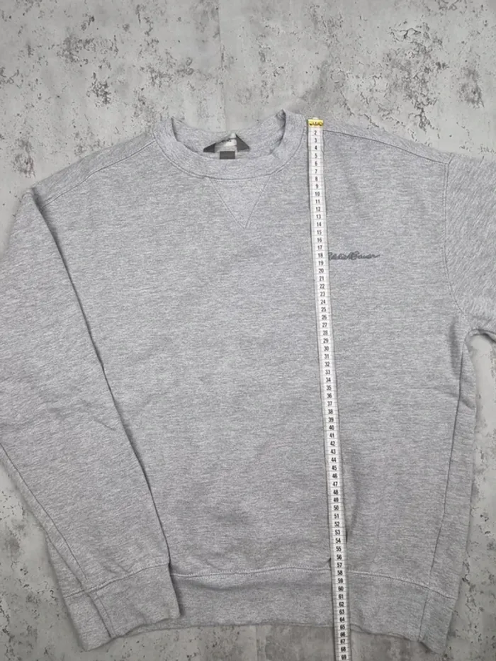 Sweat col rond Eddie Bauer gris – Taille M Homme - photo numéro 5